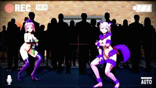 she is a sex toy Mash used by Master's friends 3d hentai mmd r18