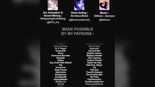 Modeus Helltaker / Artist: whispering_for_nothing, bordeaux black / Rank: 4/4 The Best