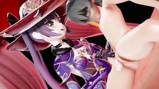 【MMD R-18 SEX DANCE】MONA intense sex hot tasty pleasure sweet tasty pleasure [CREDIT BY] Azusa89
