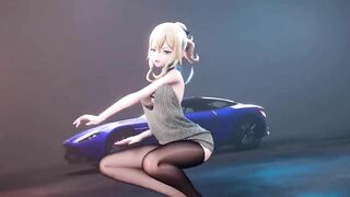 【MMD R-18 SEX DANCE】delicious pleasure intense sweet hot buttocks intense [CREDIT BY] Shinshi_No.52