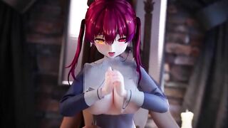【MMD R-18 SEX DANCE】hardcore intense fuck yummy yummy intense pleasure [CREDIT BY] Shinshi_No.52
