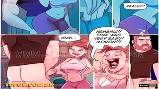 Family Inheritance - Twitch Gamer Stepson fuck Fuck his stepmom in her Ass - Milf Anal
