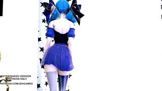 [MMD] BESTie - Excuseme Gwen Sexy Hot Kpop Dance 4K 60FPS