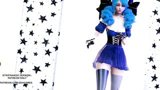 [MMD] BESTie - Excuseme Gwen Sexy Hot Kpop Dance 4K 60FPS