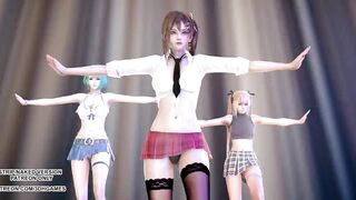 [MMD] Conqueror Sexy Hot Dance DOA Marie Rose Tamaki Misaki 4K 60FPS