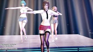 [MMD] Conqueror Sexy Hot Dance DOA Marie Rose Tamaki Misaki 4K 60FPS