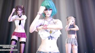 [MMD] Conqueror Sexy Hot Dance DOA Marie Rose Tamaki Misaki 4K 60FPS