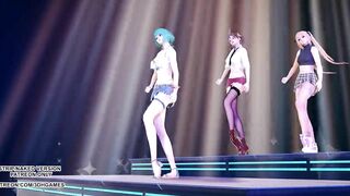 [MMD] Conqueror Sexy Hot Dance DOA Marie Rose Tamaki Misaki 4K 60FPS