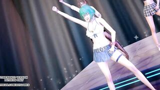 [MMD] Conqueror Sexy Hot Dance DOA Marie Rose Tamaki Misaki 4K 60FPS