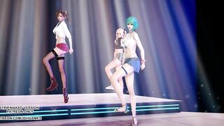 [MMD] Conqueror Sexy Hot Dance DOA Marie Rose Tamaki Misaki 4K 60FPS