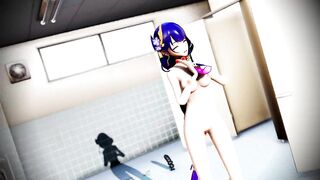 Shogun Raiden who lost his ability 3d hentai mmd r18