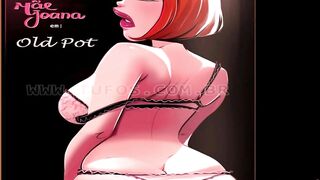 Old Pot - Mother-inlaw Caught letting her son-inlaw fuck her in the Ass - Cartoon Milf Anal