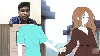 Minecraft Sex Steve fucks village girl Reaction