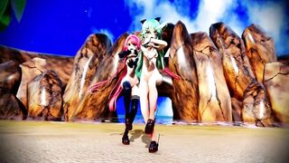 Efu and Yamakaze Shikoshiko mmd r18 3d hentai nsfw ntr