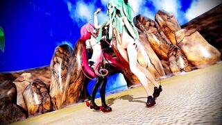 Efu and Yamakaze Shikoshiko mmd r18 3d hentai nsfw ntr