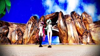 Efu and Yamakaze Shikoshiko mmd r18 3d hentai nsfw ntr