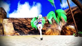 Lamy Dance at the beach 3d hentai mmd r18 animation