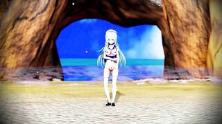 Lamy Dance at the beach 3d hentai mmd r18 animation