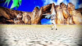 Lamy Dance at the beach 3d hentai mmd r18 animation