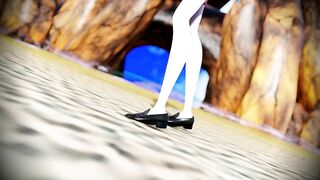 Lamy Dance at the beach 3d hentai mmd r18 animation
