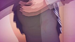 HENTAI GIRLS FUCK HARD AND PLAY WITH A BOY