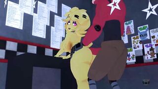 chica wants a piece of foxy