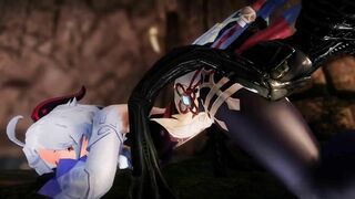 Ganyu Chan genshin impact fuck alien vs predator 3d hentai animation nsfw ntr skyrim parody cosplay