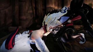 Ganyu Chan genshin impact fuck alien vs predator 3d hentai animation nsfw ntr skyrim parody cosplay
