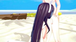 (POV) You EXPLORE the DEPTHS of Kagura Mikazuchi ASS Hentai Fairy Tail