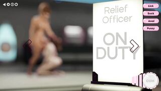 3D Futa Brigitte fucks D.Va in Pussy, Mouth and Cum in As
