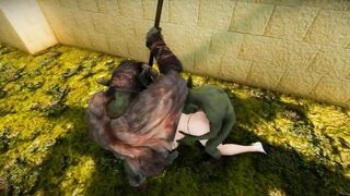 Ganyu Chan fuck hard with no mercy Goblin 3d hentai genshin impact clash of clan parody cosplay