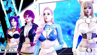 [MMD] BlackPink - Icecream Sexy Kpop Dance Ahri Akali Kaisa Evelynn Seraphine KDA