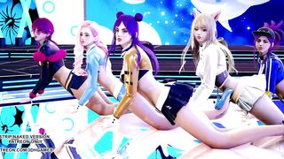 [MMD] BlackPink - Icecream Sexy Kpop Dance Ahri Akali Kaisa Evelynn Seraphine KDA