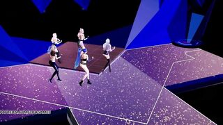 [MMD] STAYC - SO BAD Hot Striptease Ahri Akali Evelynn Kaisa Seraphine League of Legends KDA