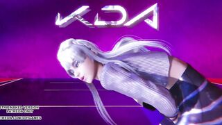 [MMD] K/DA - More Hot Kpop Dance Ahri Akali Kaisa Evelynn Seraphine League of Legends 4K 60FPS