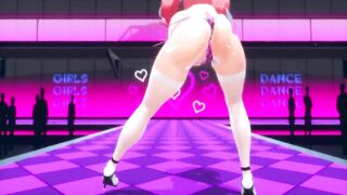 【MMD R-18 SEX DANCE】sweet sex tasty ass hot intense pleasure tasty buttocks [CREDIT BY] yoru-sameon