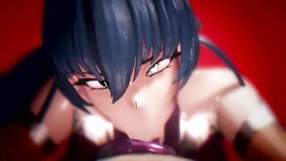 【MMD R-18 SEX DANCE】delicious sweet intense blowjob hot pleasure tasty ass [CREDIT BY] Taka84_mmd