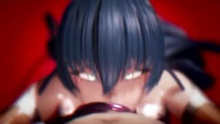 【MMD R-18 SEX DANCE】delicious sweet intense blowjob hot pleasure tasty ass [CREDIT BY] Taka84_mmd