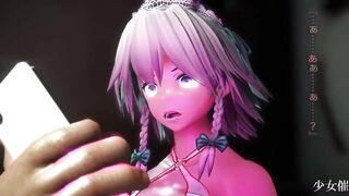 【MMD R-18 SEX DANCE】delicious intense blowjob hot intense pleasure sweet [CREDIT BY] Taka84_mmd