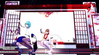 [MMD] GigaReol×EVO - Addiction Hot Erotic Dance Mai Shiranui Katsumi Tamaki