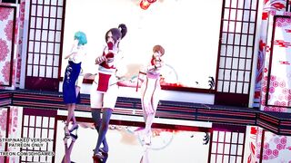 [MMD] GigaReol×EVO - Addiction Hot Erotic Dance Mai Shiranui Katsumi Tamaki