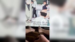 EP 29 - Solo Male Masturbation (Watching Hentai JAP Teen Swallowing Cum And Pissing Panties)
