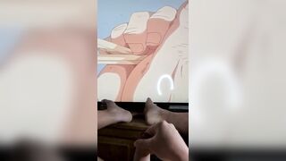 EP 29 - Solo Male Masturbation (Watching Hentai JAP Teen Swallowing Cum And Pissing Panties)