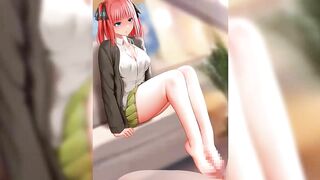 Go Toubun no Hanayome Nino Nakano Hentai