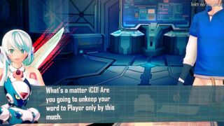 iCO has to drink Player's cum (Megaman X DiVE 3D Hentai)