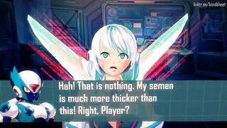 iCO has to drink Player's cum (Megaman X DiVE 3D Hentai)