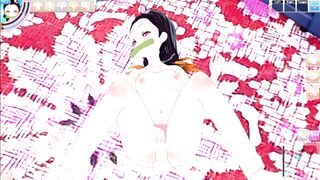 Nezuko Kamado Gameplay Hentai POV / Missionary / Koikatsu Party / Kimetsu no Yaiba