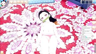 Nezuko Kamado Gameplay Hentai POV / Missionary / Koikatsu Party / Kimetsu no Yaiba