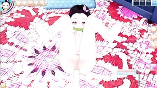 Nezuko Kamado Gameplay Hentai POV / Missionary / Koikatsu Party / Kimetsu no Yaiba