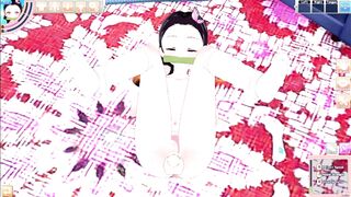 Nezuko Kamado Gameplay Hentai POV / Missionary / Koikatsu Party / Kimetsu no Yaiba